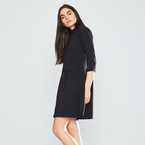 Ganni classic black Clark dress - size Small (S) - Picture 3 of 8